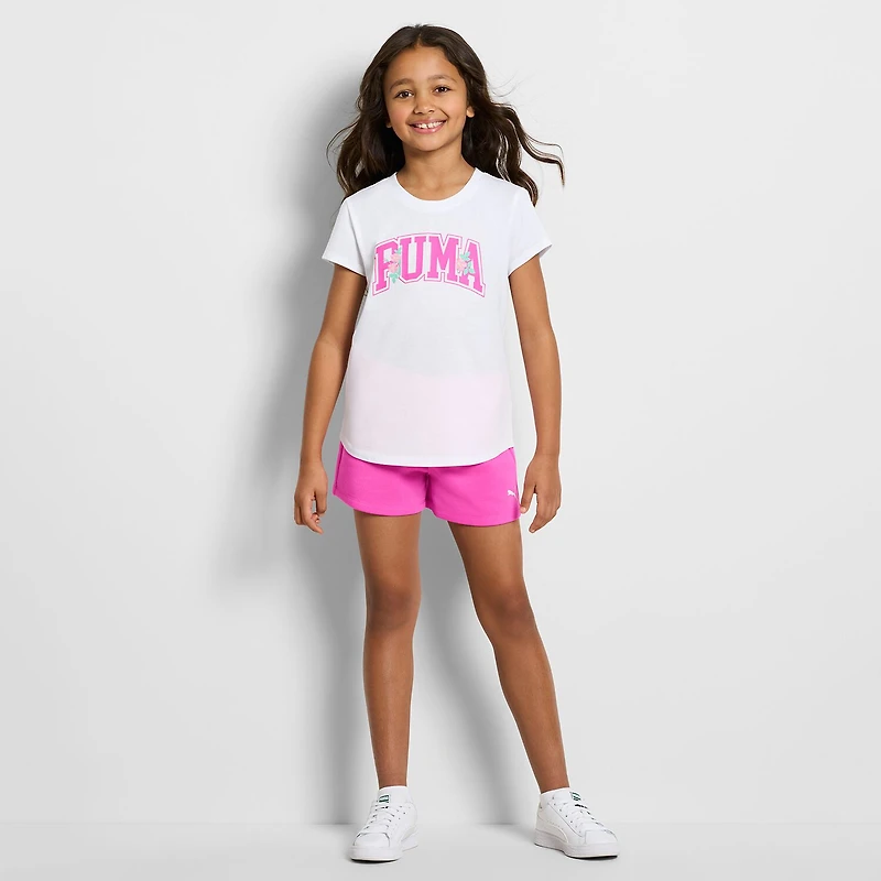 PUMA Big Kid Girls 3-pc. Short Set