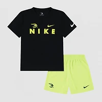 Nike 3BRAND by Russell Wilson Little Boys 2-pc. Short Set