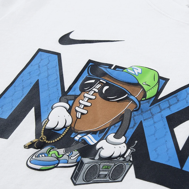 Nike 3BRAND by Russell Wilson Big Kid Boys Crew Neck Short Sleeve Regular Fit Graphic T-Shirt