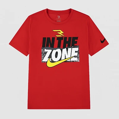 Nike 3BRAND by Russell Wilson Big Kid Boys Crew Neck Short Sleeve Regular Fit Graphic T-Shirt