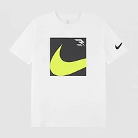 Nike 3BRAND by Russell Wilson Big Kid Boys Crew Neck Short Sleeve Regular Fit Graphic T-Shirt