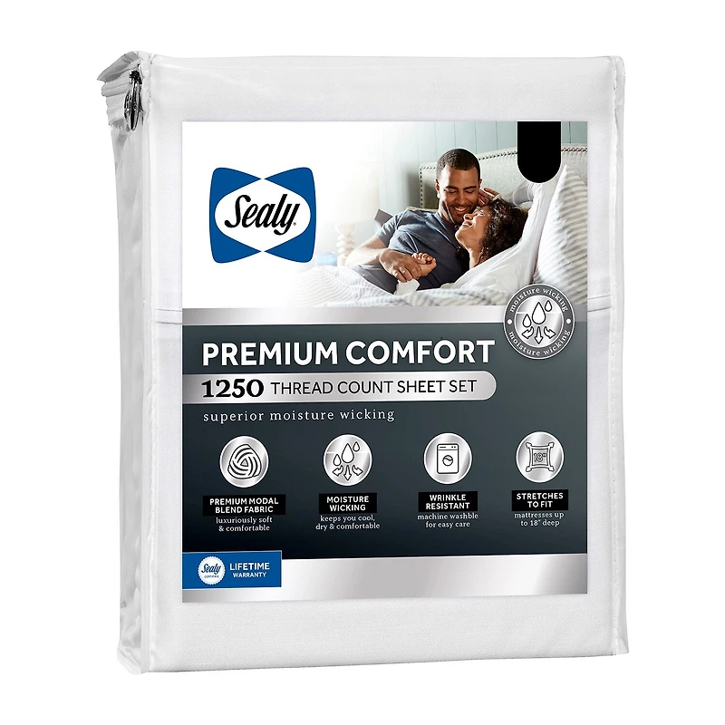 Sealy Premium Comfort 1250 Thread Count Sheet Set