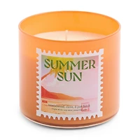 Distant Lands 14oz Summer Sun 3-Wick Scented Jar Candle