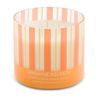 Distant Lands 14oz Sunshine Squeeze 3-Wick Scented Jar Candle