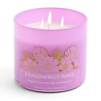 Distant Lands 14oz Dragonfruit Wave 3-Wick Scented Jar Candle
