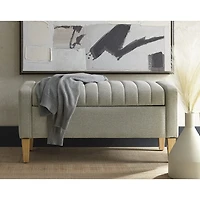 Linden Street Stile 38" Upholstered Storage Bench
