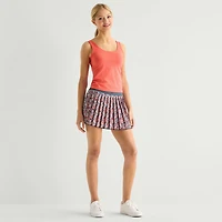 Arizona So Smooth Womens Juniors Scoop Neck Sleeveless Tank Top
