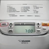 Zojirushi Rectangular Shaped Bread Maker