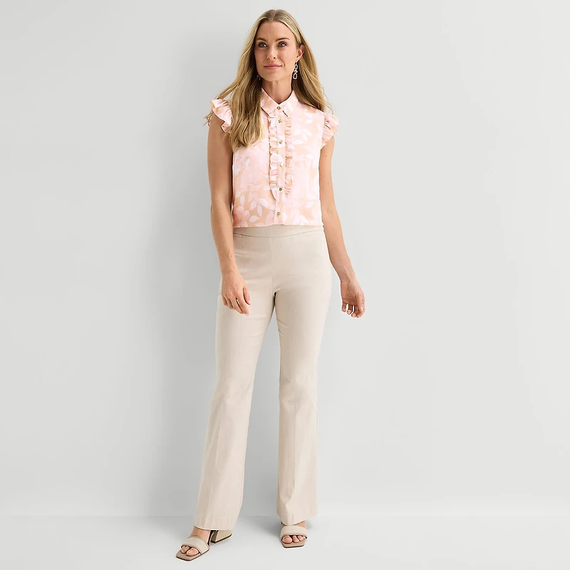 Liz Claiborne Womens Sleeveless Blouse