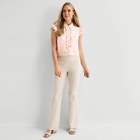 Liz Claiborne Womens Sleeveless Blouse