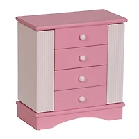 Mele and Co Elise Musical Ballerina White Jewelry Box