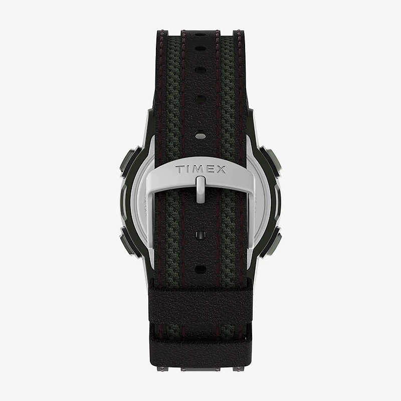Timex Mens Brown Leather Strap Watch Tw4b24400jt