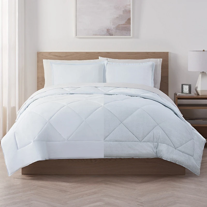 Serta® Supersoft Cooling Midweight Comforter Set