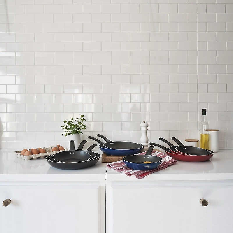 Cooks 3-pc. Aluminum Non-Stick Frying Pan