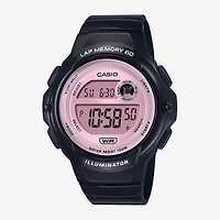Casio Womens Digital Black Strap Watch Lws1200h-1a2v