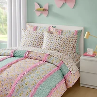 INK+IVY Kids Molly Floral Complete Bedding Set with Sheets