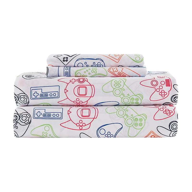 INK+IVY Kids Level Up Complete Bedding Set with Sheets