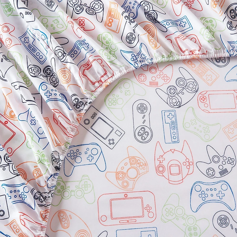 INK+IVY Kids Level Up Complete Bedding Set with Sheets