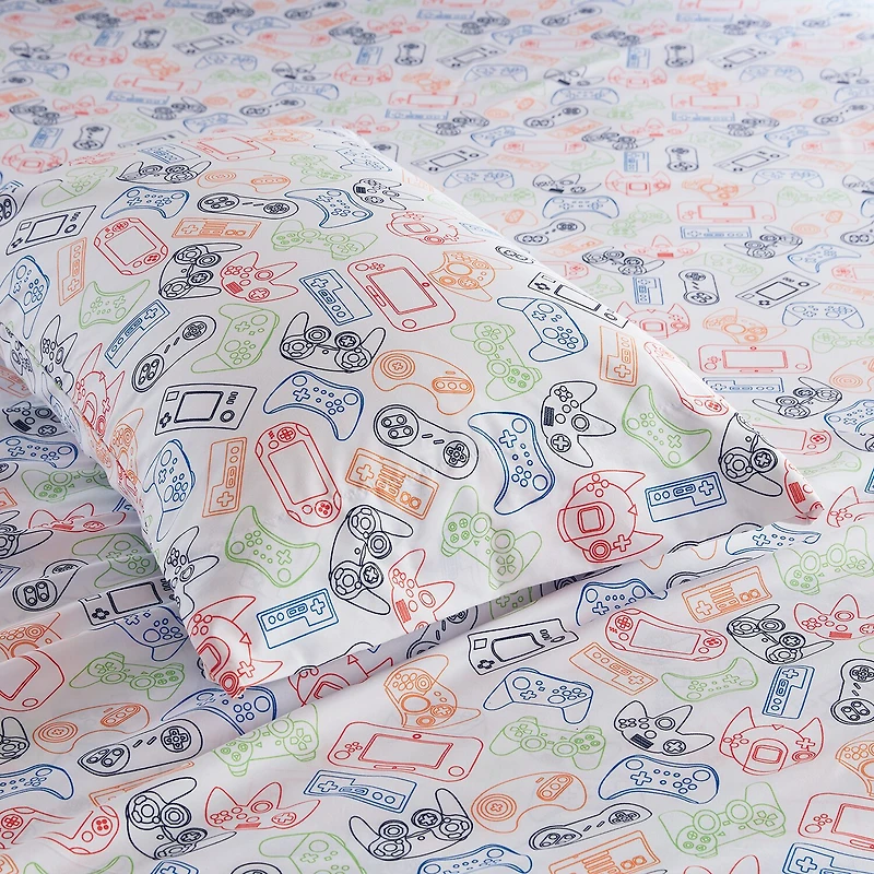 INK+IVY Kids Level Up Complete Bedding Set with Sheets