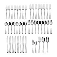 Oneida Satin Lincoln 45-pc. Flatware Set