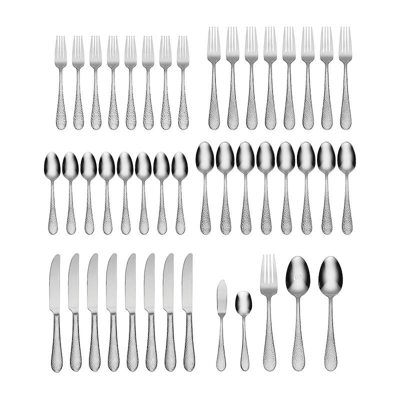 Oneida Tibet 45-pc. Flatware Set