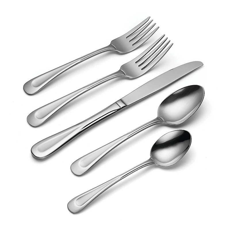 Oneida® Satin Sand Dune 45-pc. Flatware Set