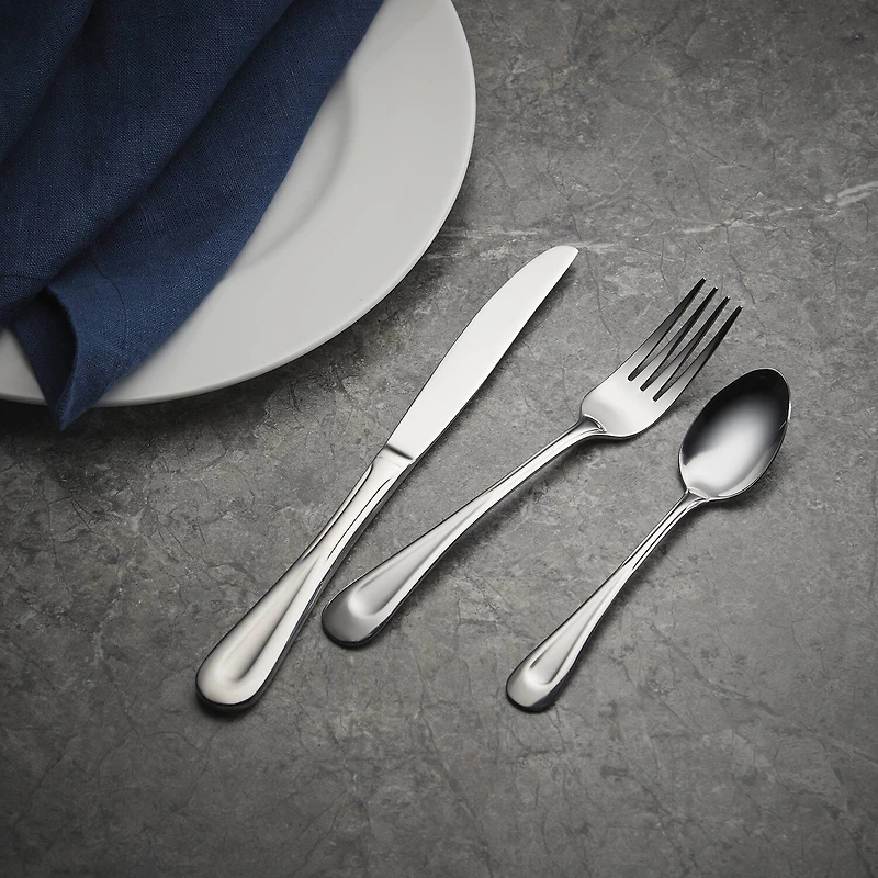 Oneida® Satin Sand Dune 45-pc. Flatware Set