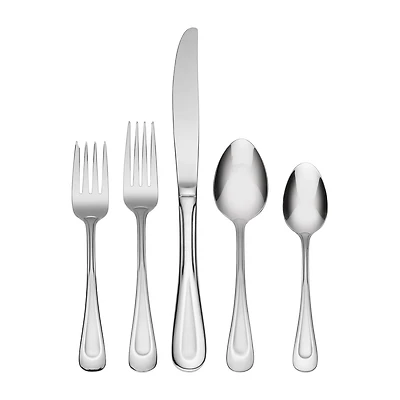 Oneida® Satin Sand Dune 45-pc. Flatware Set