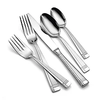 Oneida® Amsterdam 45-pc. Flatware Set