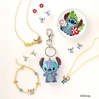 Disney Classics 18K Gold Over Brass 13mm Lilo & Stitch Stud Earrings