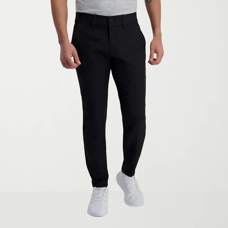 Haggar The Active Series Everyday Ultra Mens COMFORT WAISTBAND Slim Fit Flat Front Pant
