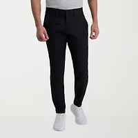 Haggar The Active Series Everyday Ultra Mens COMFORT WAISTBAND Slim Fit Flat Front Pant