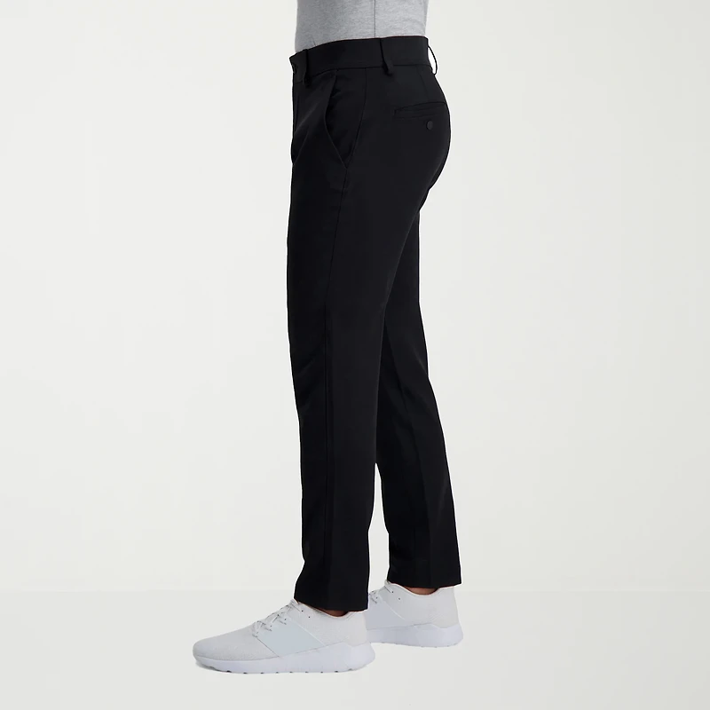 Haggar The Active Series Everyday Ultra Mens COMFORT WAISTBAND Slim Fit Flat Front Pant