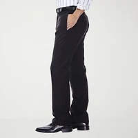 Haggar E-CLO Stria Mens Classic Fit Dress Flat Front Pant