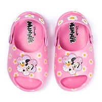 Minnie and Daisy Toddler Girls Clog