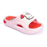 Hello Kitty Little & Big Kid Girls Slide Sandals