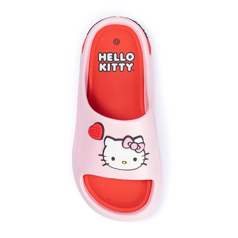Hello Kitty Little & Big Kid Girls Slide Sandals