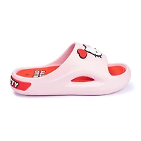 Hello Kitty Little & Big Kid Girls Slide Sandals