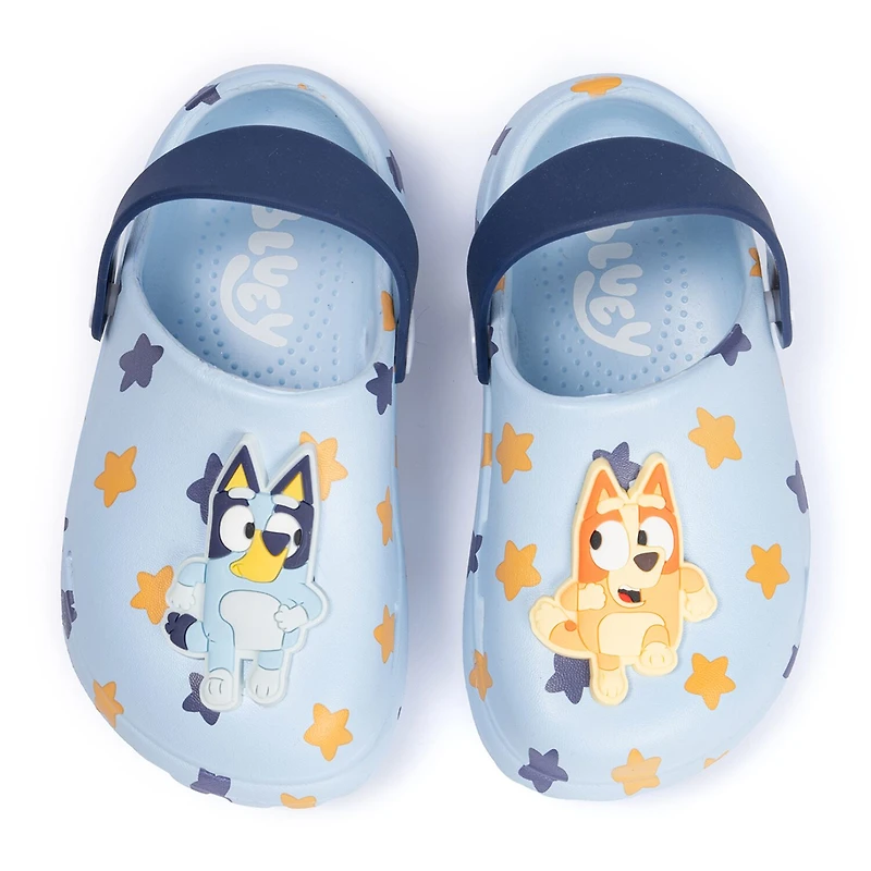Bluey & Bingo Toddler Unisex Round Closed Toe Clogs