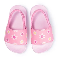 Ground Up Toddler Girls Flower Slide Sandals