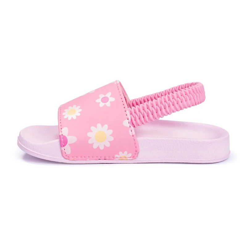 Ground Up Toddler Girls Flower Slide Sandals