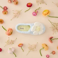 Dearfoams Rosie Furry Icon Womens Memory Foam Clog Slippers