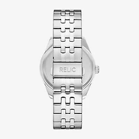 Relic By Fossil Mens Silver Tone 2-pc. Watch Boxed Set Zr97033
