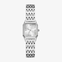 Relic By Fossil Womens Silver Tone Bracelet Watch Zr34678
