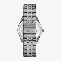 Relic By Fossil Mens Black 2-pc. Watch Boxed Set Zr97032