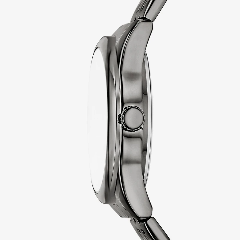 Relic By Fossil Mens Black 2-pc. Watch Boxed Set Zr97032