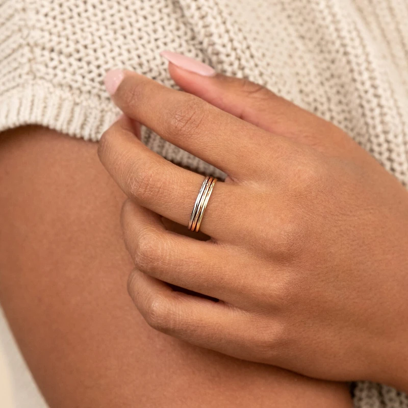 Womens 14K Gold Wedding Band