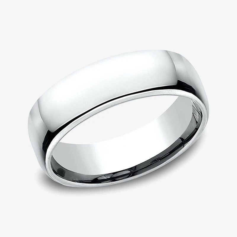 Unisex Adult 6.5MM 10K Gold Wedding Band