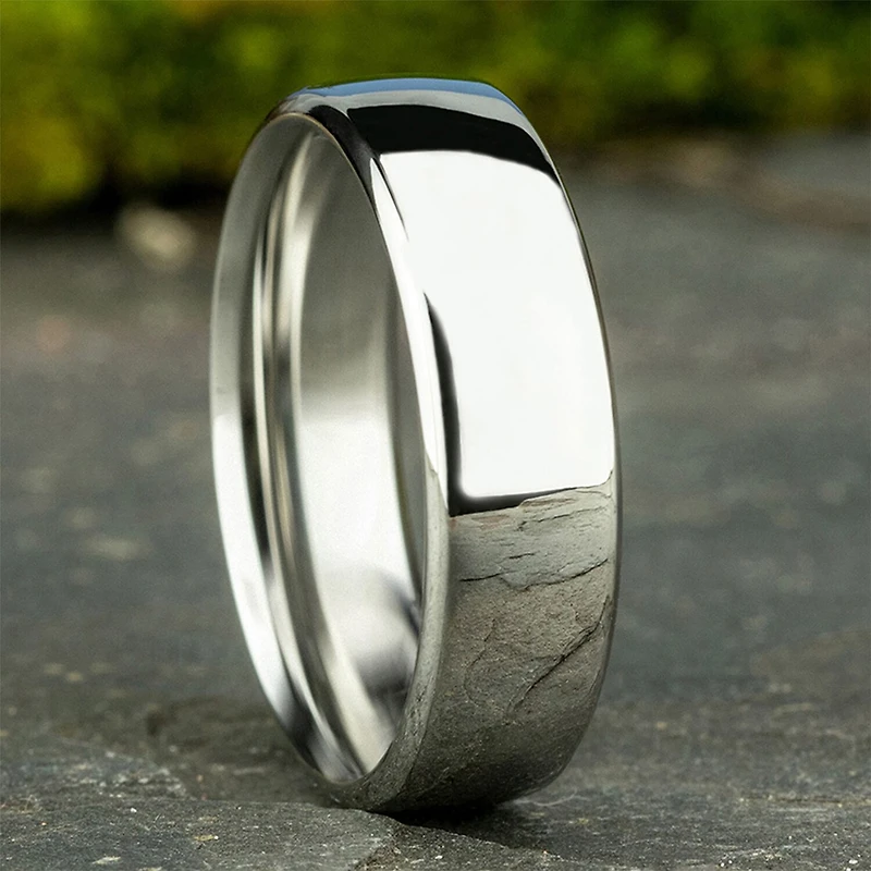 Unisex Adult 6.5MM 10K Gold Wedding Band