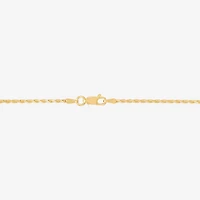 Made in Italy Womens 14K Gold Over Silver Inch Chain Necklace